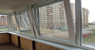 Остекление балкона Асбест цена от 9737 руб. м/п. за 50 часов